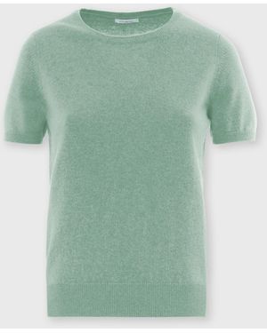 Malo Cashmere Crewneck Sweater - Green