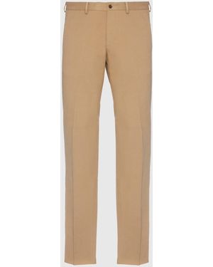 Malo IT Cotton Pants - Natural