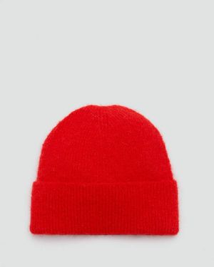 Mango Knit Beanie - Blue