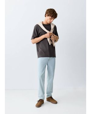 MANGO TEEN Regular-Fit Jeans - Blue