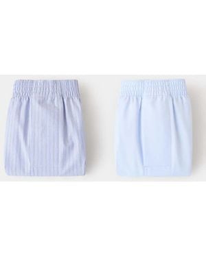 Mango Mixed Boxer 2 Pack - Blue