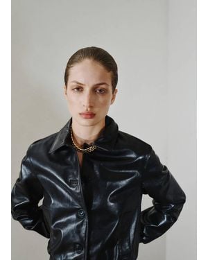 Mango Link Double Necklace - Gray