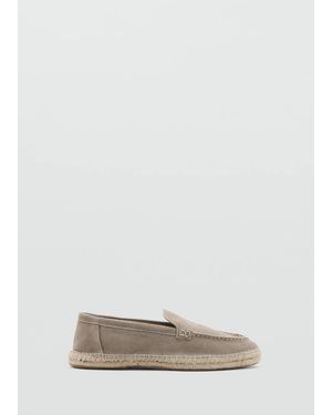 Mango Jute Leather Shoe - Multicolour