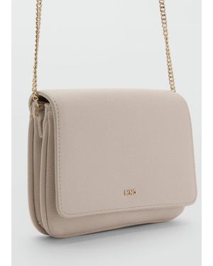 Mango Chain Crossbody Bag - White