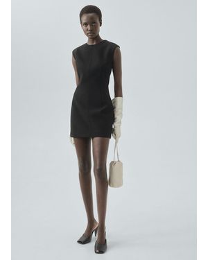 Mango Dress With Stitched Pocket - Multicolor