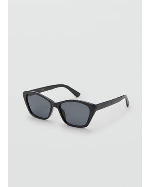Mango Cat-Eye Sunglasses - Black