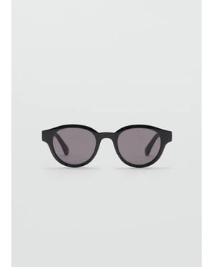 Mango Resin Frame Sunglasses - Black