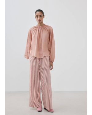Mango Flowy Pyjama Shirt - Pink
