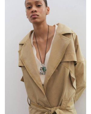 Mango Collana Combinata Pietra Semipreziosa Argento - Neutro