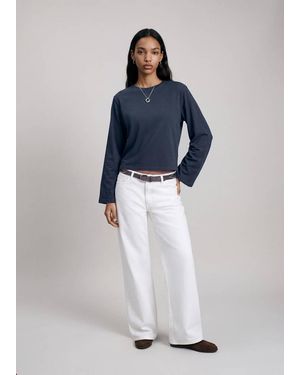 MANGO TEEN T-Shirt Over - Blue