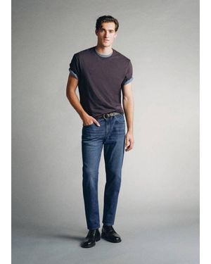 Mango Jeans Made - Blue