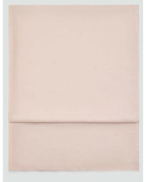 Mango Frayed Edge Scarf - Brown