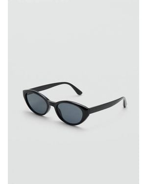 Mango Sonnenbrille Mit Ovaler Fassung - Blau