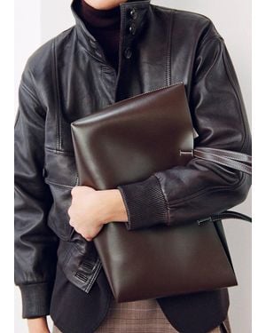 Mango Shopper Bag With Double Handle - Grey