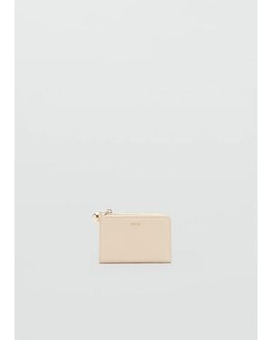 Mango Mini-Bead Small Purse - Natural