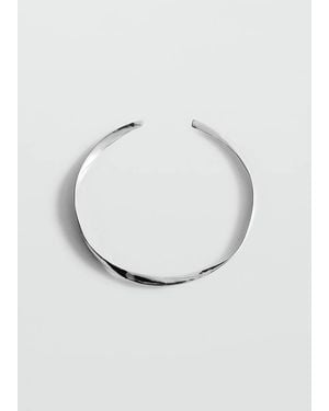Mango Rigid Choker - White