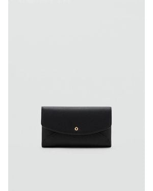 Mango Document Holder With Contrast Interior - White