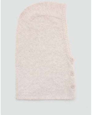 Mango Balaclava Maglia Bottoni Grezzo - Neutro