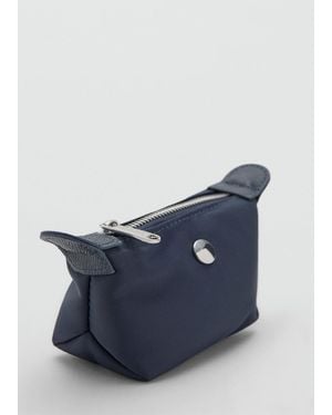 Mango Small Nylon Vanity Case - Gray