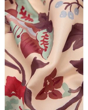 Mango Halstuch Mit Blumenmuster - Pink