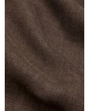 Mango Foulard Fluide Chocolat - Marron