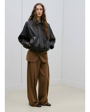 Mango Pinstripe Suit Pants - Multicolor
