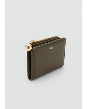 Mango Mini-Bead Small Purse - Green
