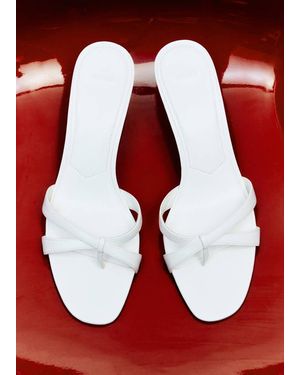 Mango Strappy Heeled Sandals - Red