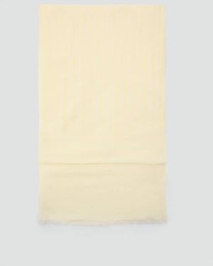 Mango Cotton Scarf - Natural