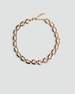 Mango Maxi Chain Necklace - White
