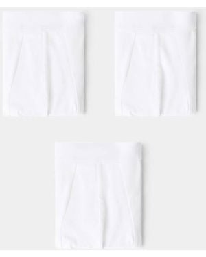 Mango 3-Pack Combined Briefs - White