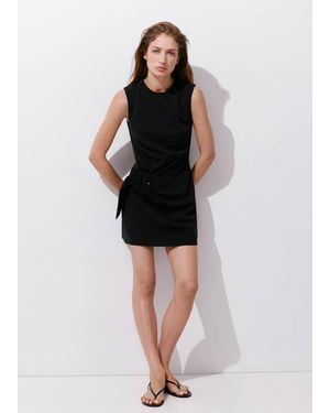 Mango Vestito Pepper Nero