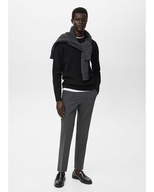 Mango Regular Fit-Pullover Aus Mittelfeinem Strick - Mehrfarbig