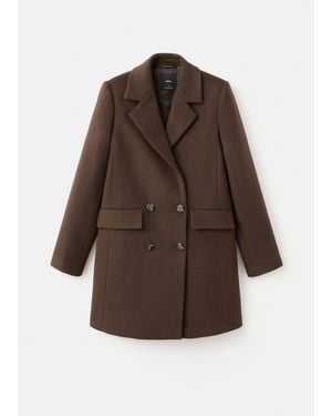 Mango Coat Dali - Brown
