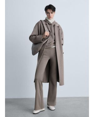 Mango Oversized Hoodie - Grey