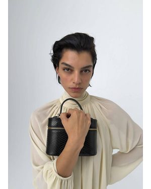 Mango Vanity-Tasche - Schwarz