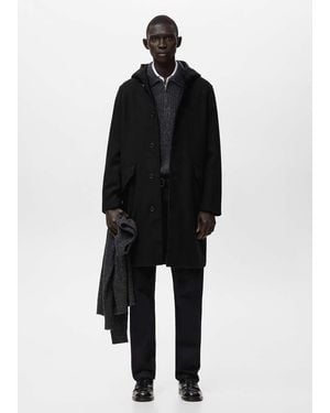 Mango Cappotto - Nero