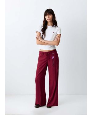 MANGO TEEN Embroidered Detail T-Shirt