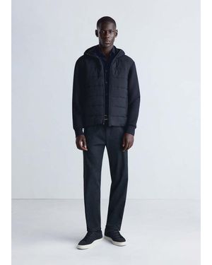Mango Thermolite Padded Jacket - Blue