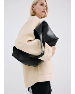 Mango Large Shopper Bag - Natural