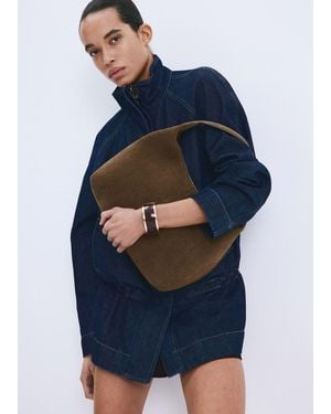 Mango Volumen-Armreif - Blau