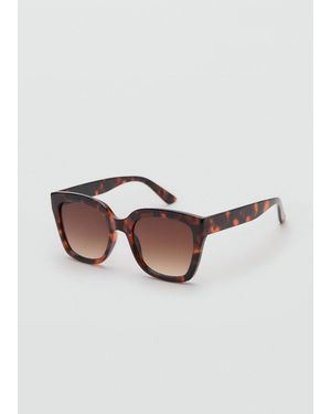 Mango Squared Frame Sunglasses - Multicolour