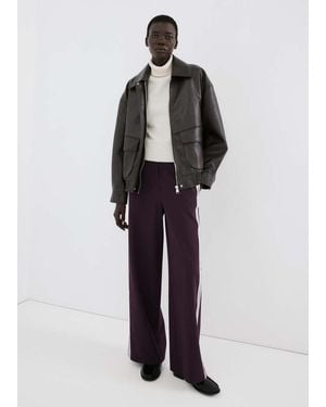 Mango Combined Striped Pants - Multicolor