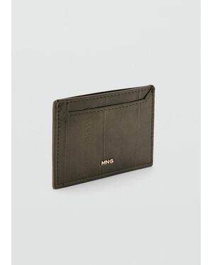 Mango Texture Card Holder - Green