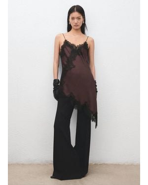 Mango Lace Top - Red