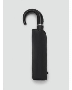 Mango Automatic Folding Umbrella - Black
