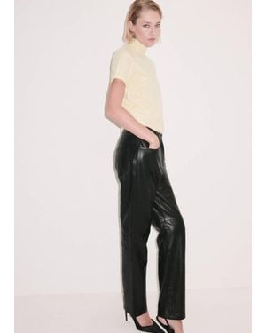 Mango Short-Sleeved Sequin Jumper - Yellow