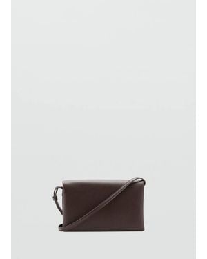 Mango Small Crossbody Bag - Brown