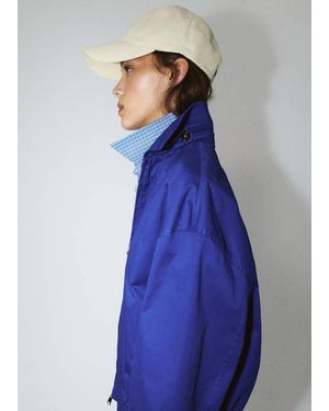 Mango Plain Cotton Cap - Blue