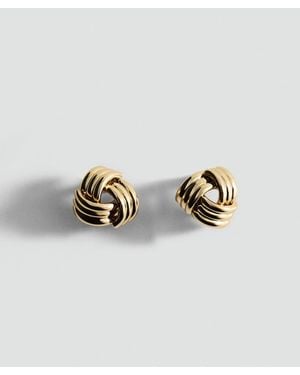 Mango Earrings - Metallic